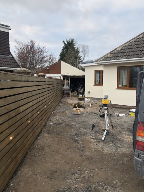 Ground preparation and external works