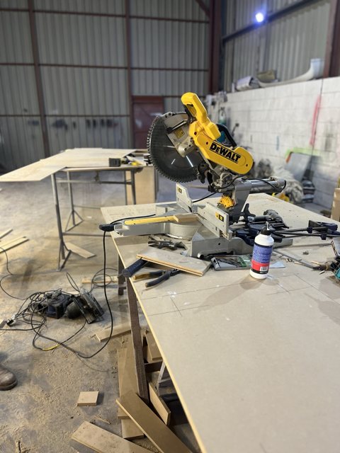 Joinery in the workshop