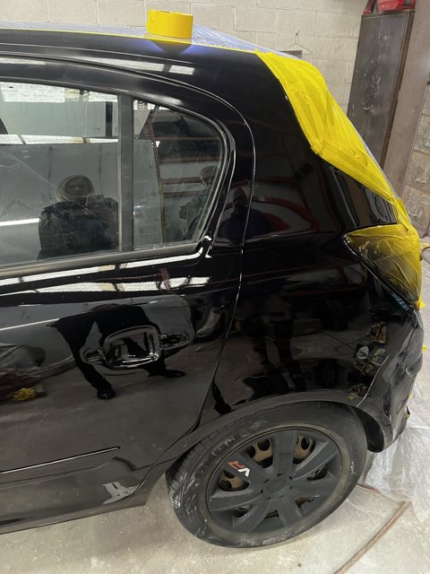 Vehicle panel paintwork